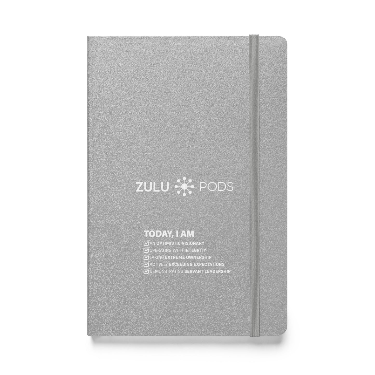 Hardcover bound notebook
