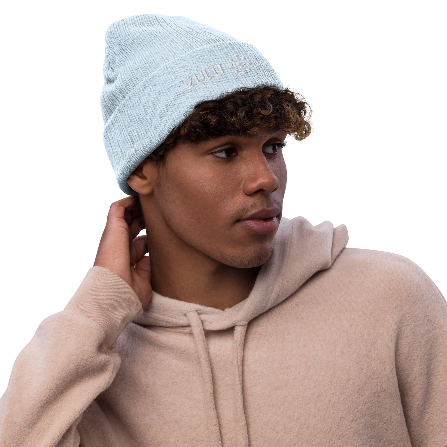 Zulu Pods Ribbed Knit Beanie