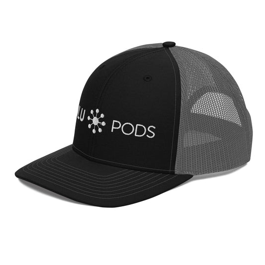 Logo Trucker Cap (White Stitching)