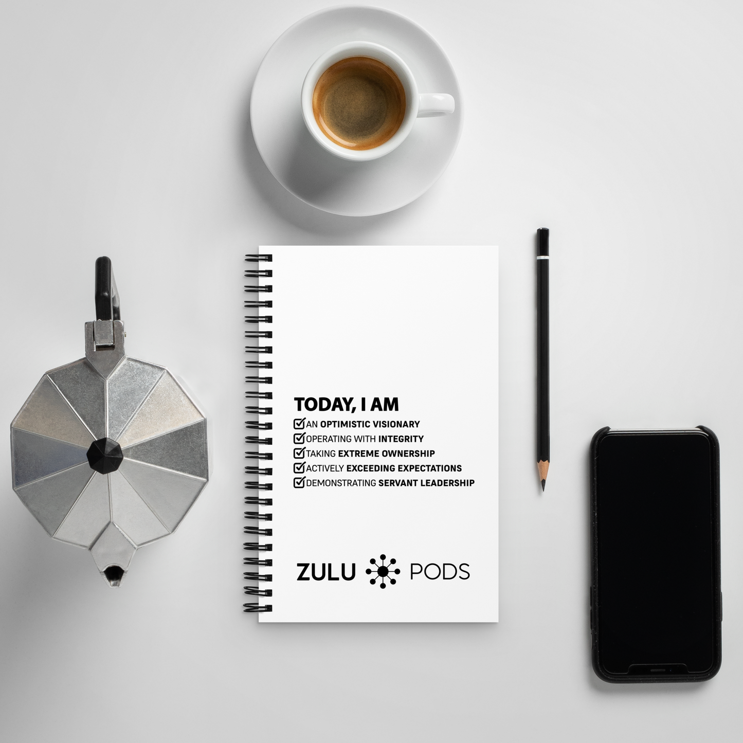 Spiral Notebook - Core Values