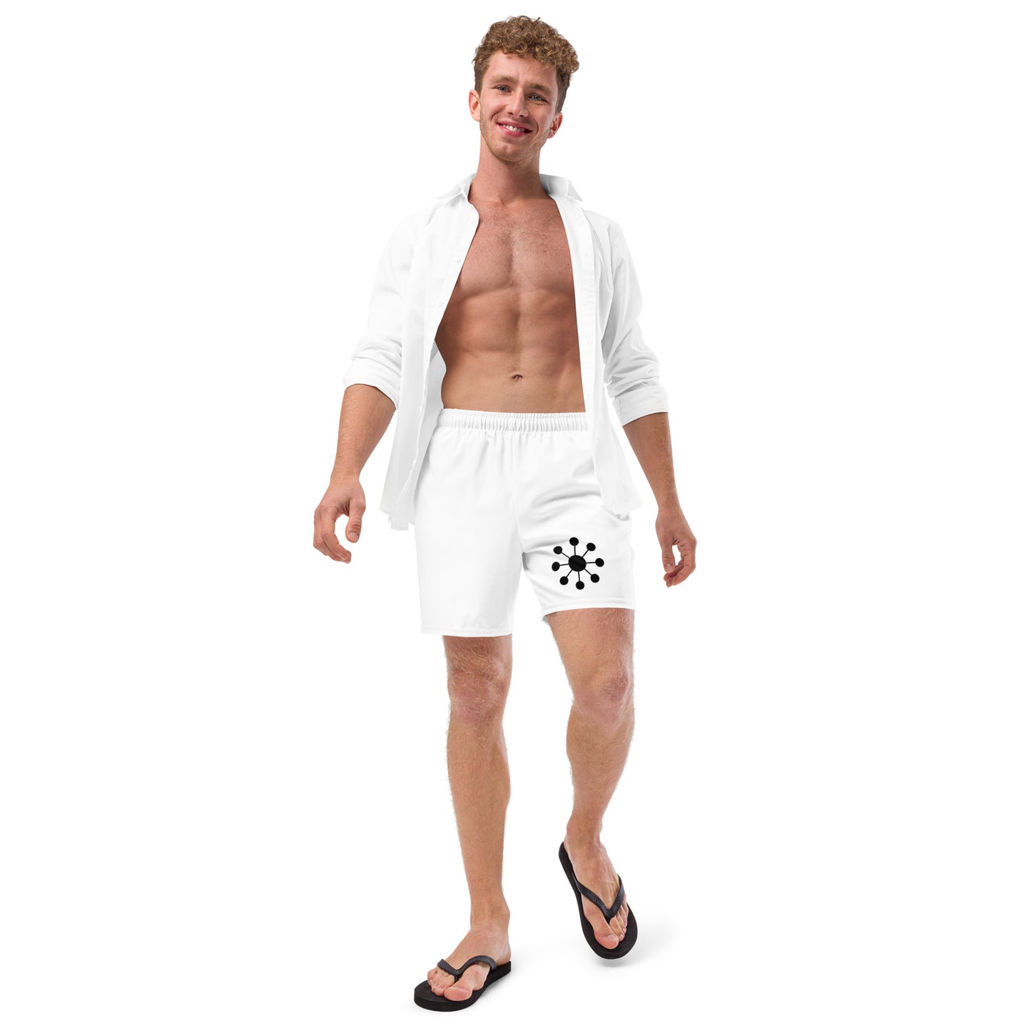 Swim Trunks (White)