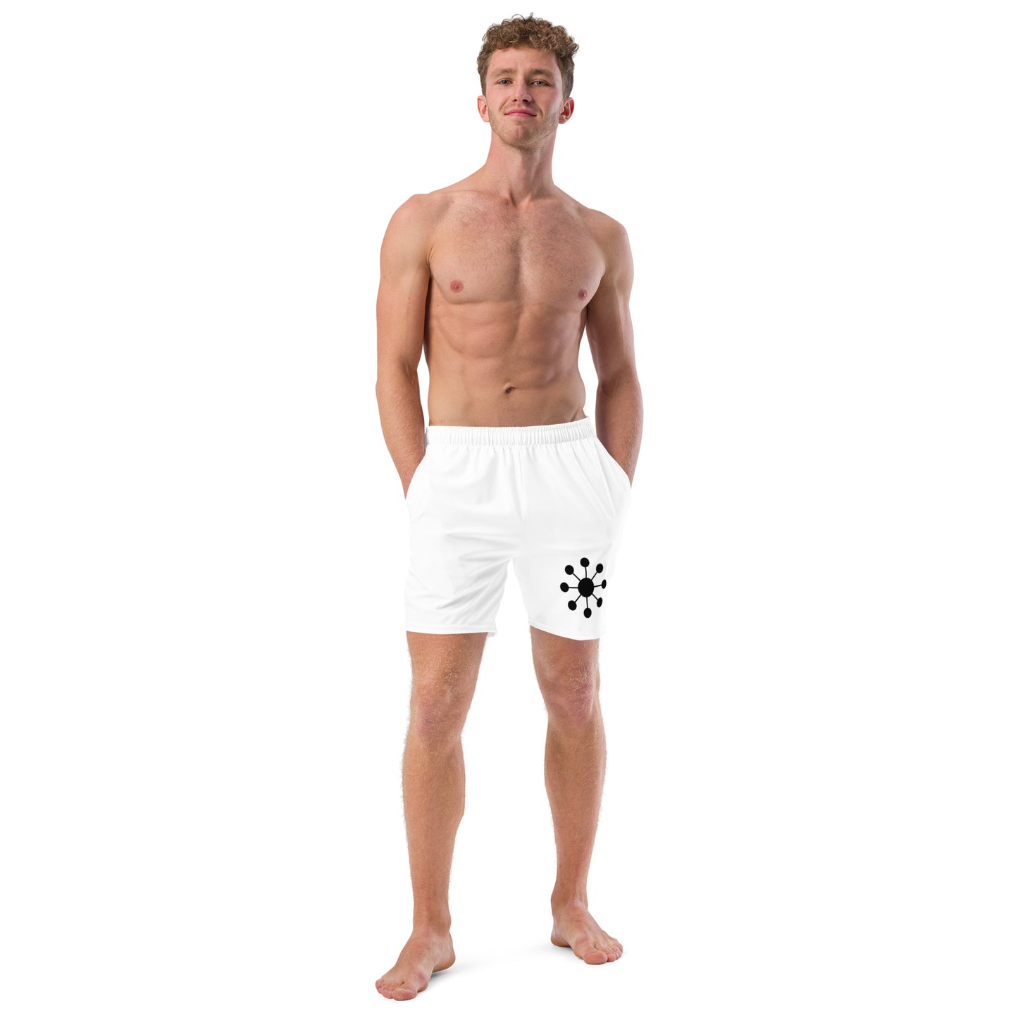 Swim Trunks (White)