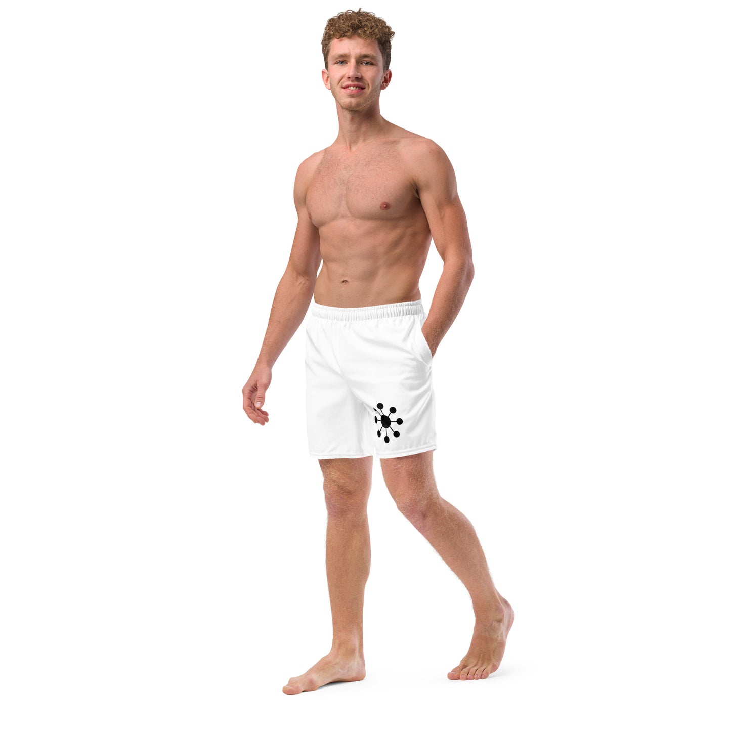 Swim Trunks (White)
