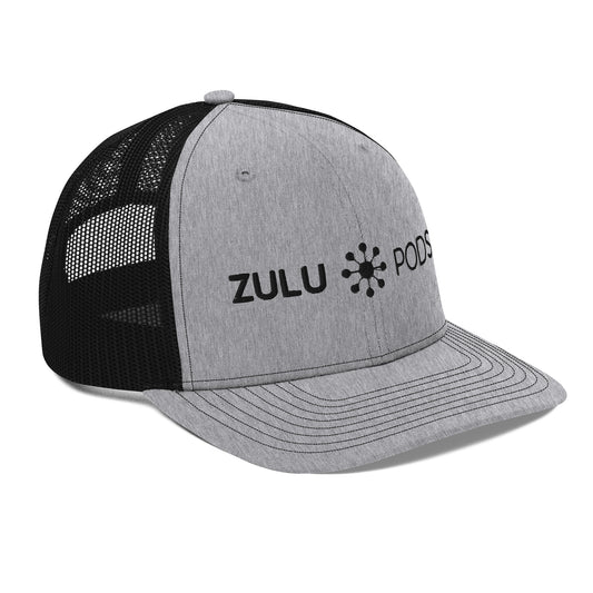Logo Trucker Cap (Black Stitching)
