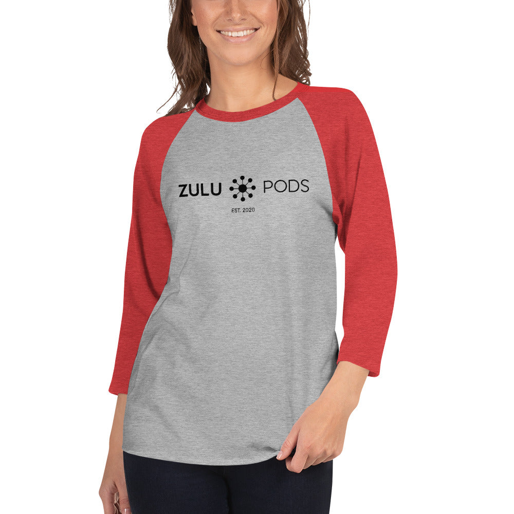 3/4 Sleeve Raglan Shirt