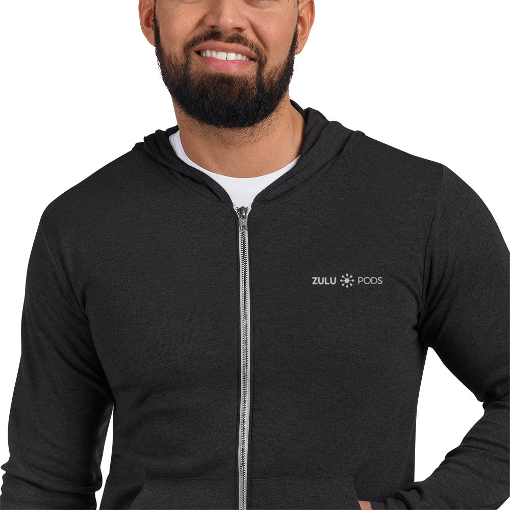 Unisex Zip Hoodie
