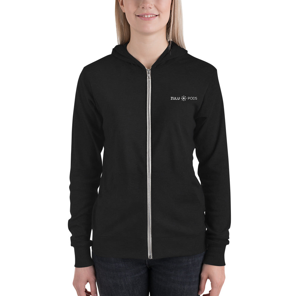 Unisex Zip Hoodie