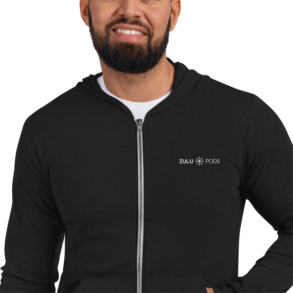 Unisex Zip Hoodie