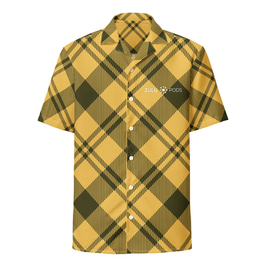 Unisex Button Shirt - Zulu Gold
