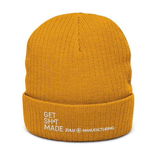 Get Sh*t Made / Zulu Manufacturing - Ribbed Knit Beanie