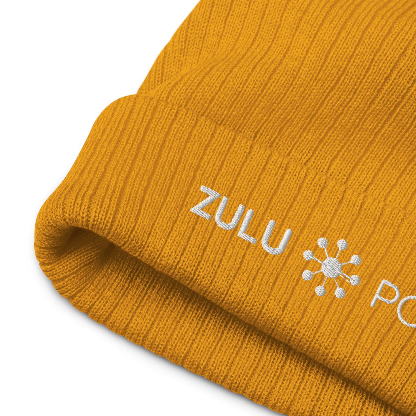 Zulu Pods Ribbed Knit Beanie