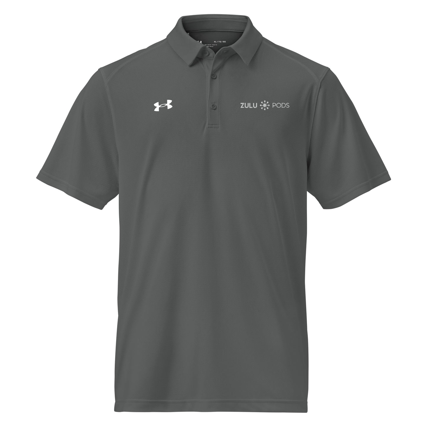 Under Armour® Men's Polo - Stitched Zulu Pods logo