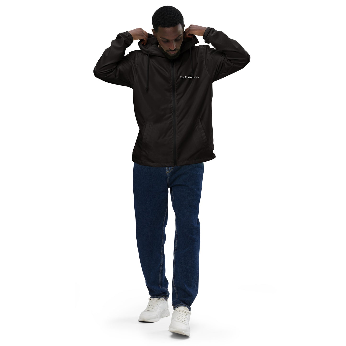 Unisex Lightweight Zip Up Windbreaker