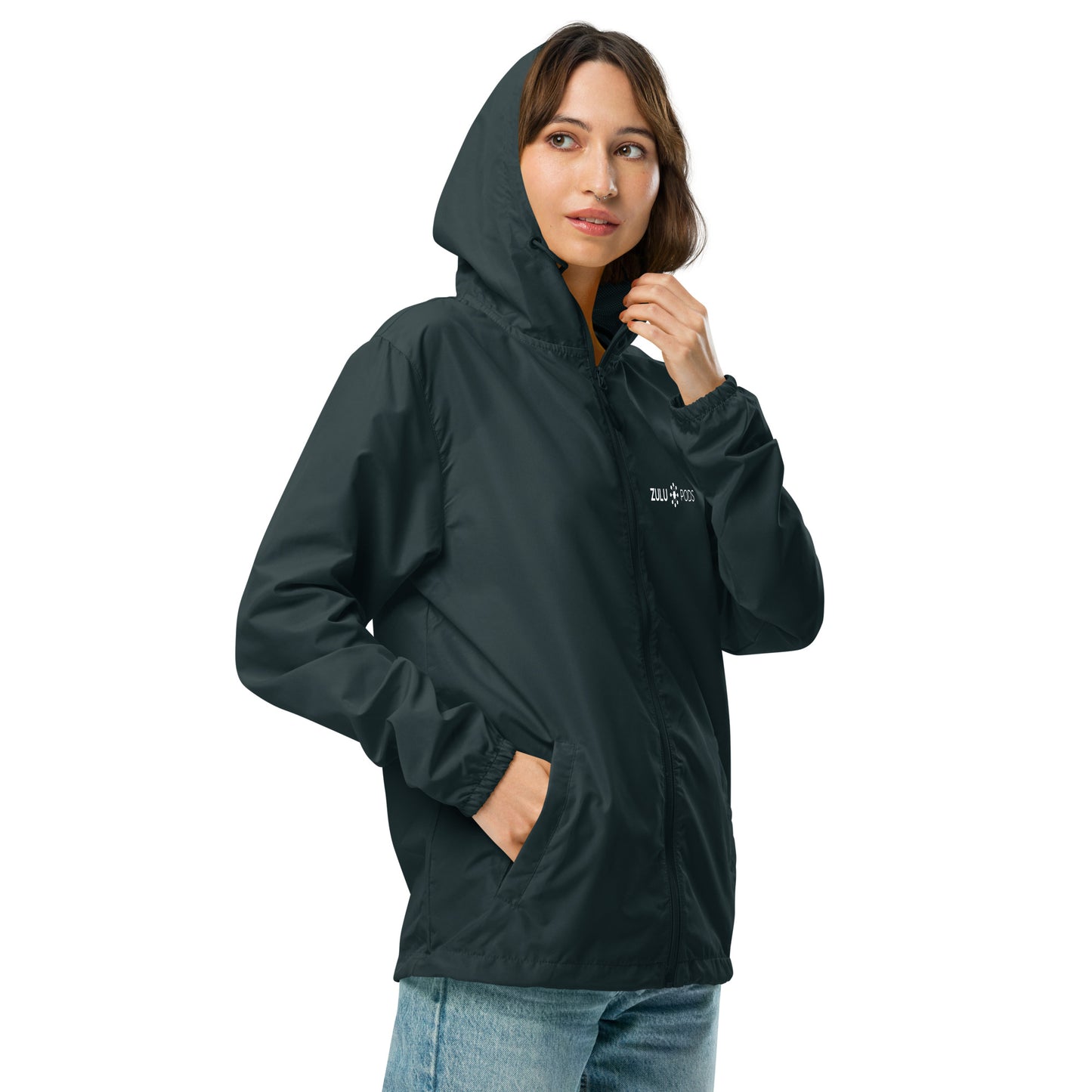 Unisex Lightweight Zip Up Windbreaker